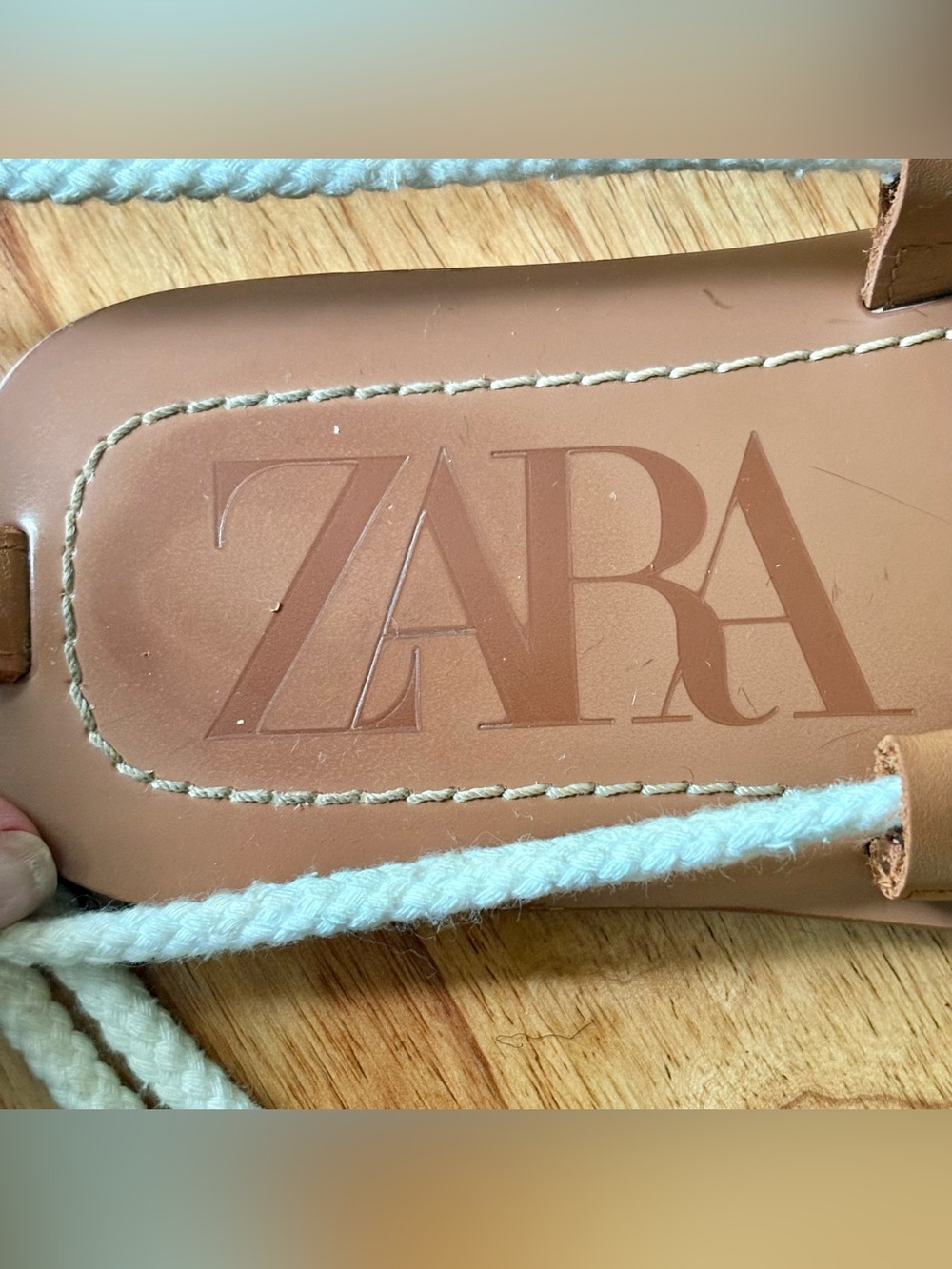 ZARA GLADIATOR SANDALS SIZE 8.5 - Picture 6 of 8